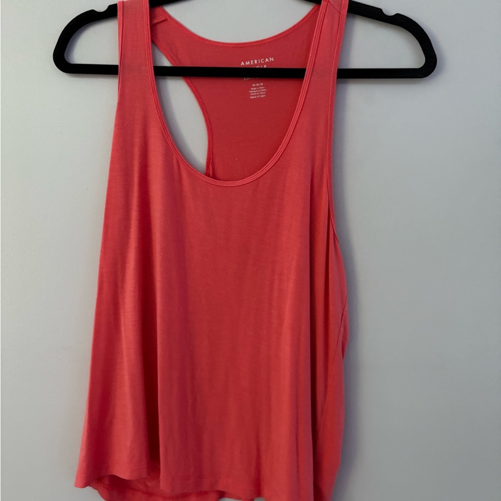 American Eagle Outfitters Red Tank Top